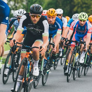 Road riding is all about grinding out the miles.