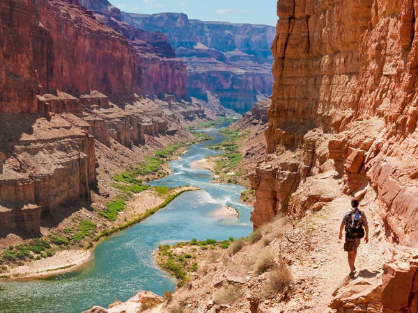grand canyon hiking