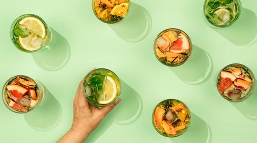 Refreshing Citrus Fruit Infused Water