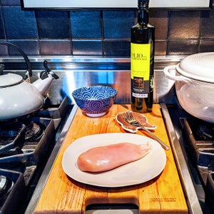 It's just a chicken breast. But we're going to show you how to make it good.