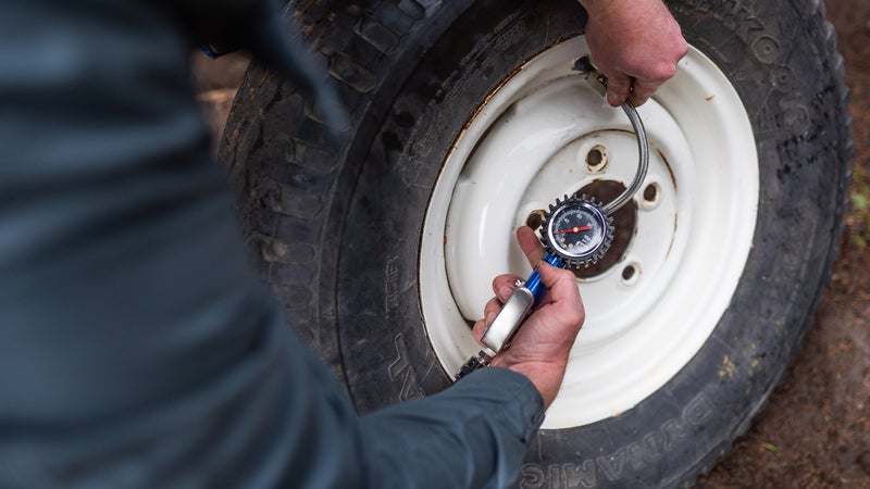 If your tire holds air up to the recommended pressure, then odds are it’s going to be good to go. Just check the pressure again after a few miles to make sure. If for some reason you’re losing a little air around the plug, try adding Fix-a-Flat.