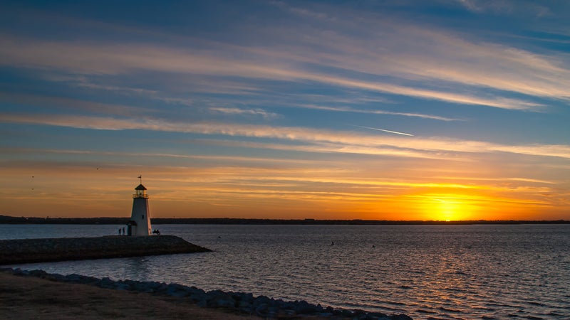 Lake Hefner Sunset