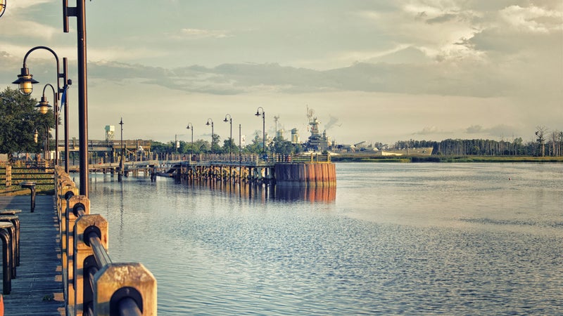 A View from The Riverwalk, Wilmington NC