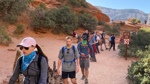 The top of the West Rim of Angels Landing