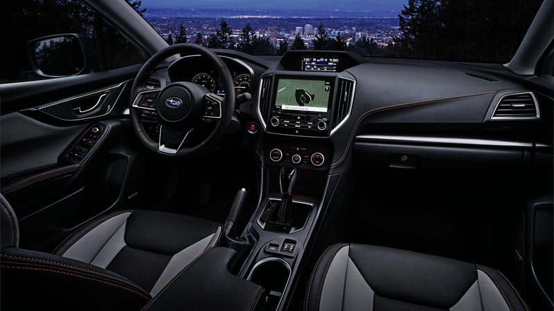 The interior remains unaltered for the 2021 model year, with the exception of yellow stitching on Sport and Limited trims.