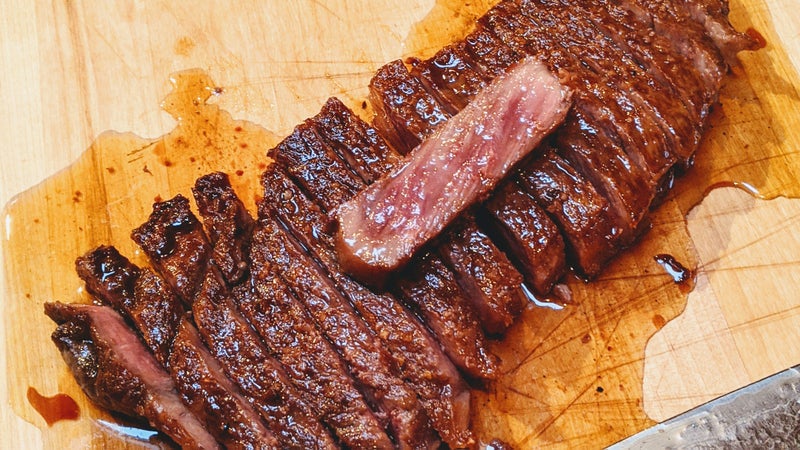 After resting the meat, all that rendered fat has given the steak a consistency unlike anything else. It鈥檚 like eating a soft, warm piece of candy.