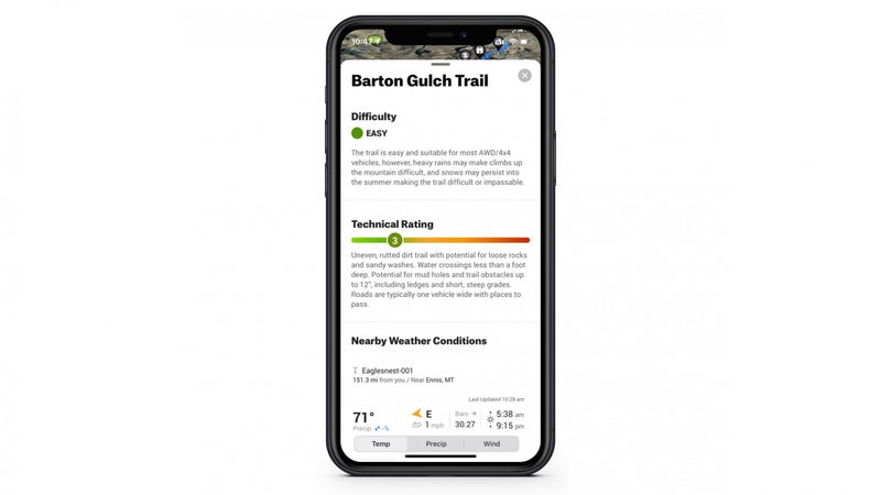 Guided trails also include a description of the trail鈥檚 challenges and obstacles. With experience, drivers will learn what kinds of trails are appropriate for their vehicle.