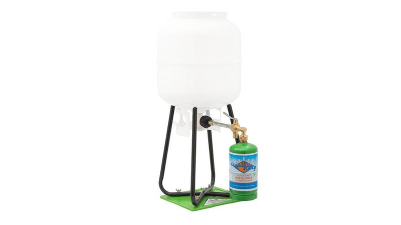 Twin Pack (2) 20 LB Pound Steel Propane Tank BBQ Refillable