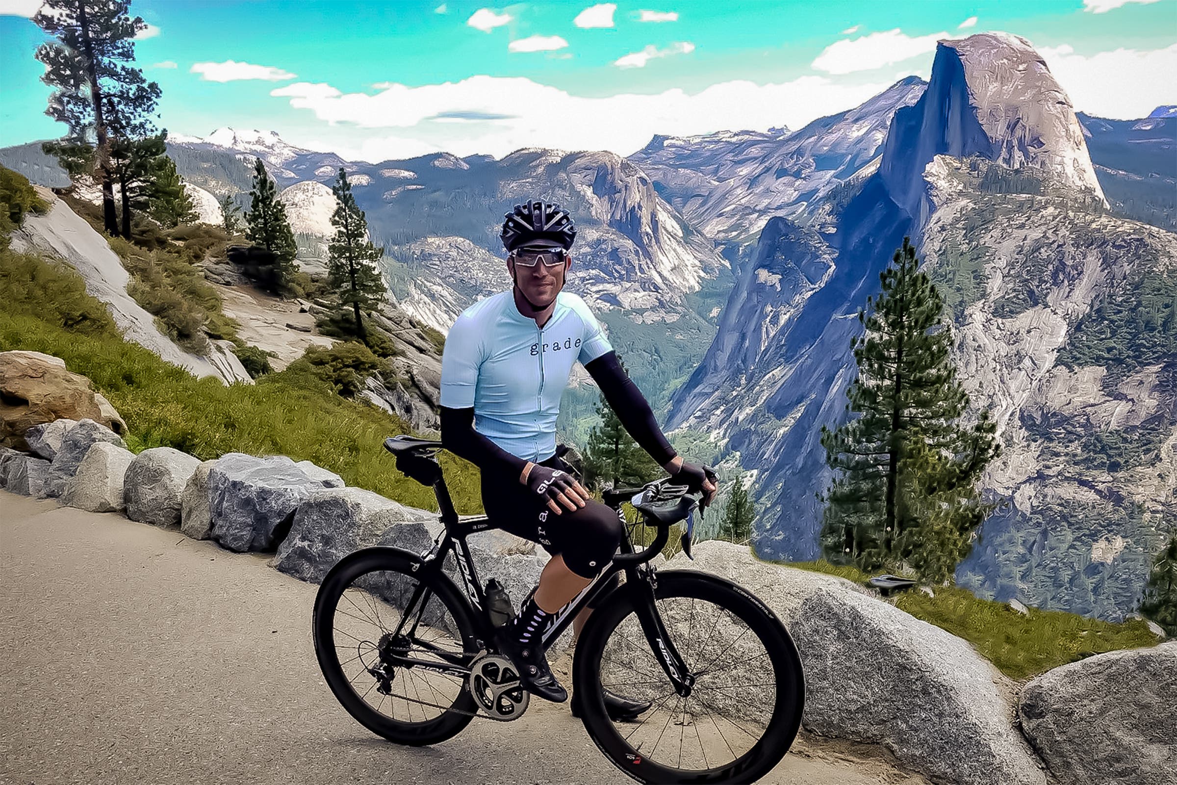 DeStefano, the Über-Sherpa, at Yosemite National Park, California
