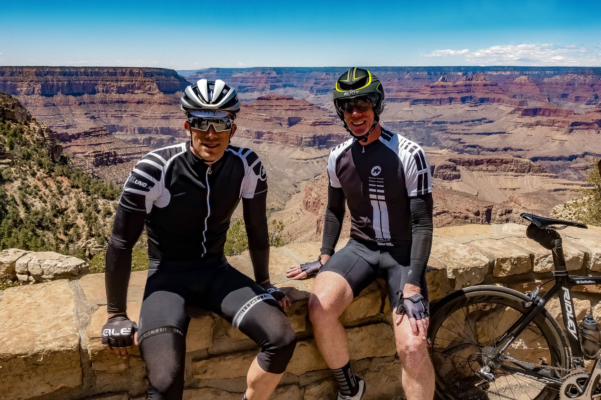 Ironman #24: Chris DeStefano (left) and Will Turner in Grand Canyon National Park, Arizona