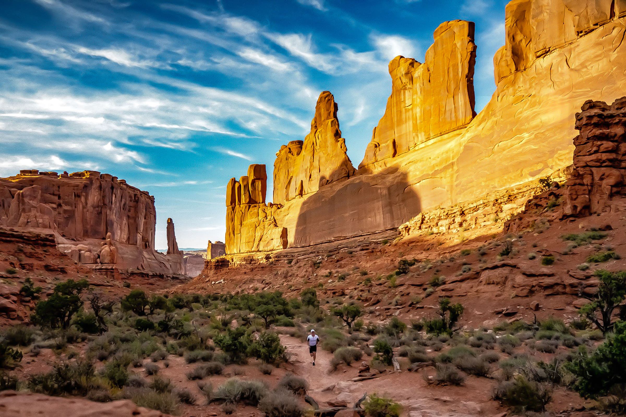 Ironman #82: Park Avenue, Arches National Park, Utah