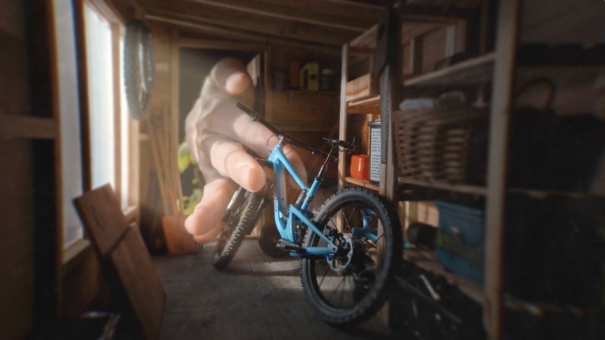 finger biking