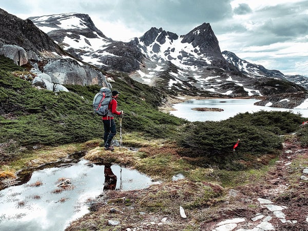 No other landmasses extend this far south, so winds from the east race uninterrupted around the globe before violently crashing into the hike's namesake dientes, or teeth