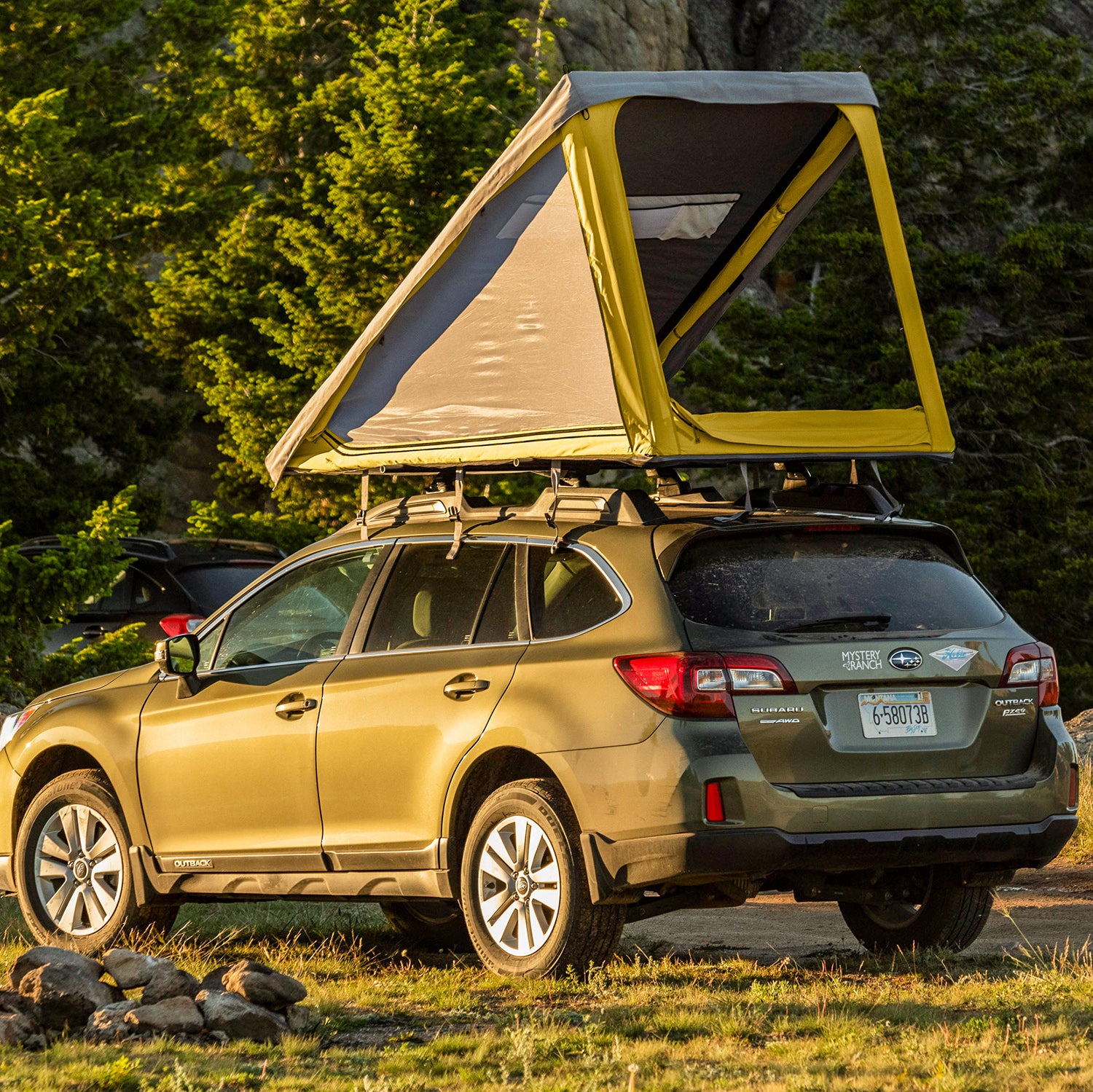 Fold out roof online top tent