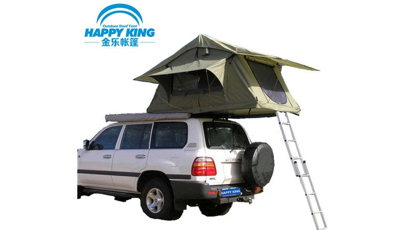 Traditional rooftop tents like this one all appear to be based on the same design, weigh around twice as much as the SuperLite 50, and pack away into a very tall unsightly canvas bundle. Those problems combine thoroughly compromise your vehicle's performance.