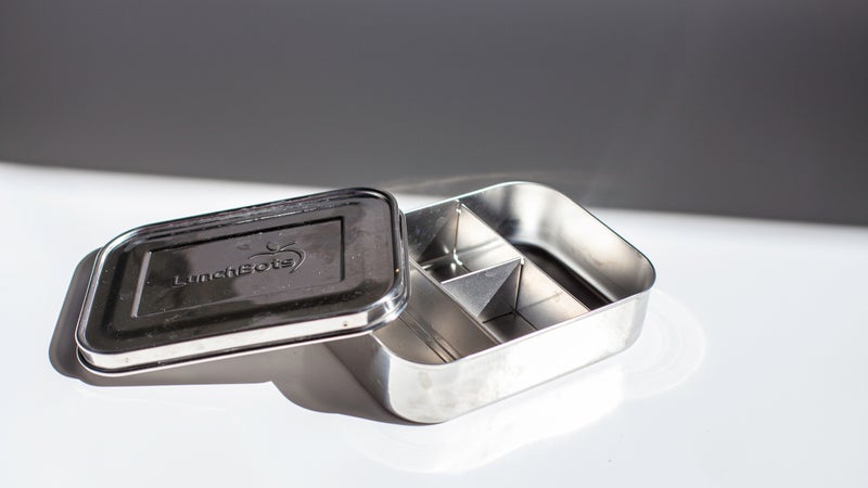 LunchBots Protein Packer Stainless Steel Bento Box