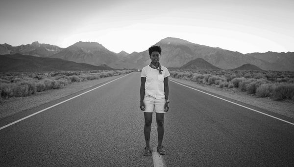 Blount outside Bishop, California