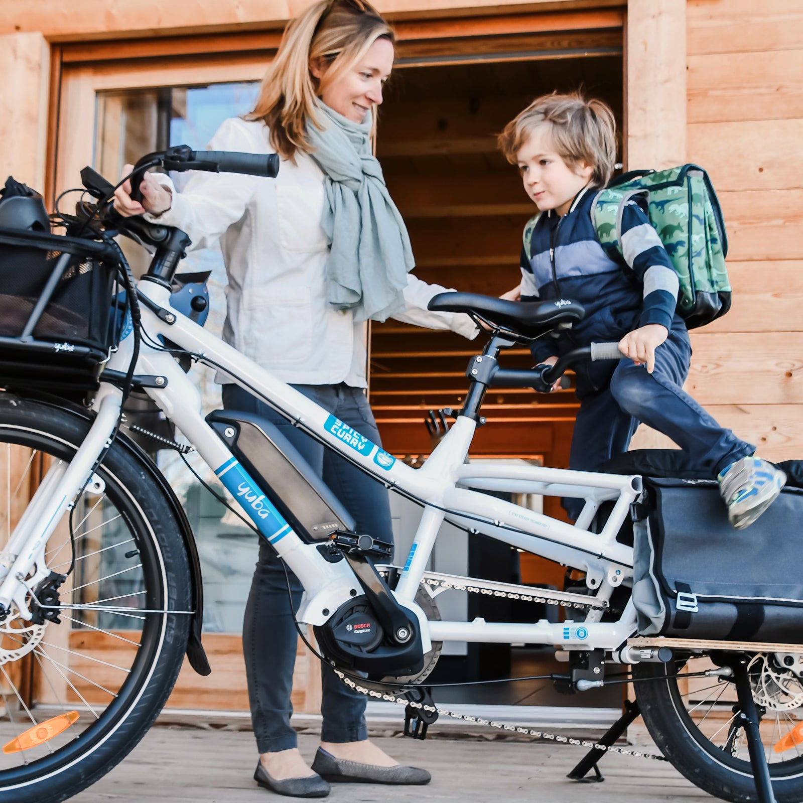 E assist cargo online bike