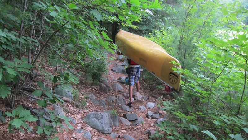 If you pack light enough that you don鈥檛 have to carry a pack while you鈥檙e portaging the canoe, you can cover a lot of ground quickly.