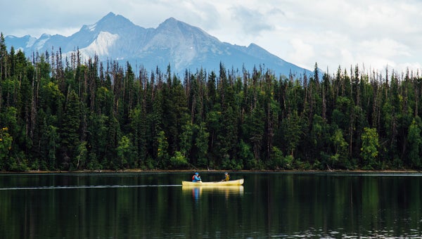 It’s possible to approach a canoe trip more like a backpacking journey, covering ground as efficiently as possible in order to penetrate the deep wilderness.