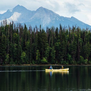 It’s possible to approach a canoe trip more like a backpacking journey, covering ground as efficiently as possible in order to penetrate the deep wilderness.