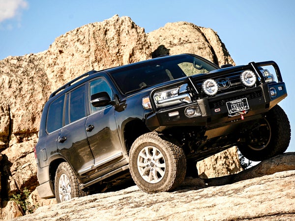 This truck is like easy mode for off-roading, but air the tires back up, and driving home on paved mountain roads is equally confidence inspiring.