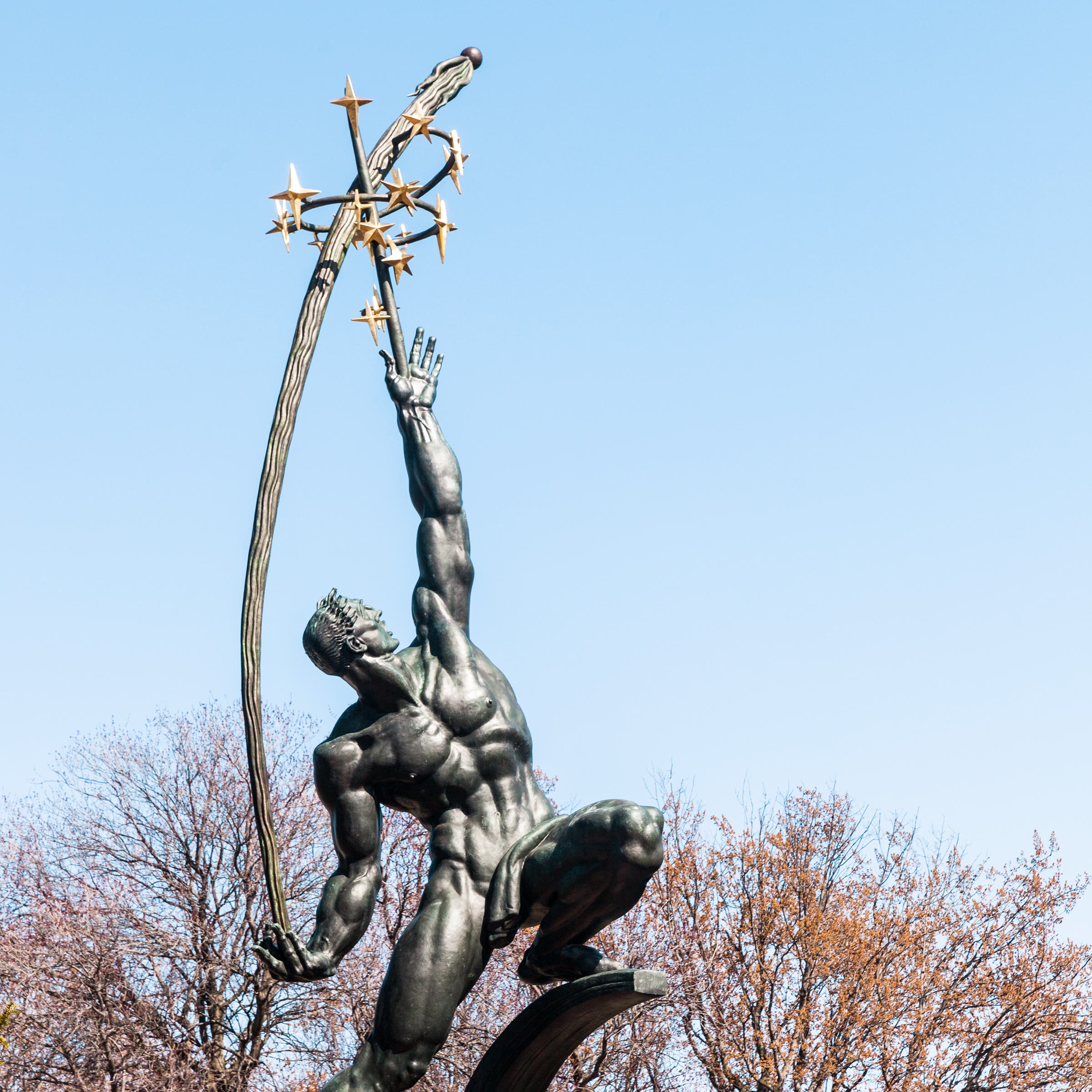 The <i>Rocket Thrower</i>, created for the 1964 New York World’s Fair