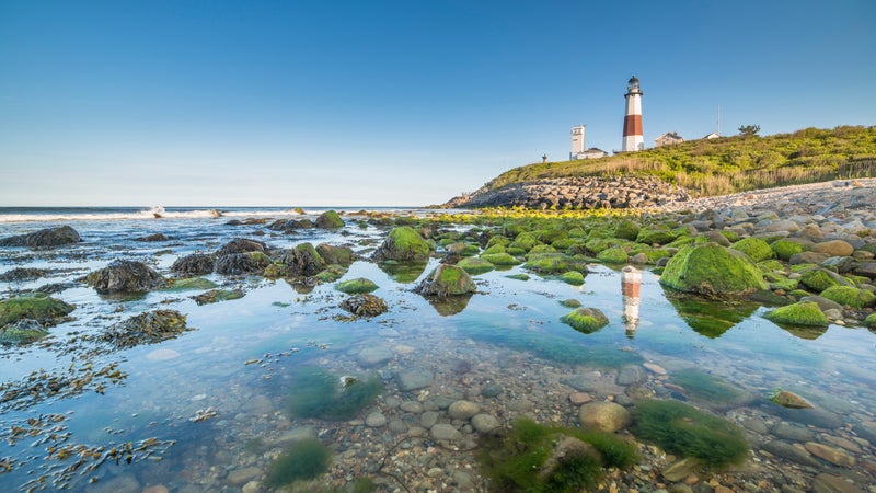 Lighthouse at Montauk point, Long Islands