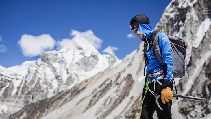 Kilian Jornet on Mount Everest