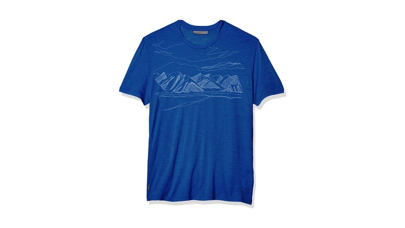 Available in a variety of colors, and both solids and graphics, lightweight merino t-shirts like this one will be some of the most versatile, frequently worn items in your wardrobe.