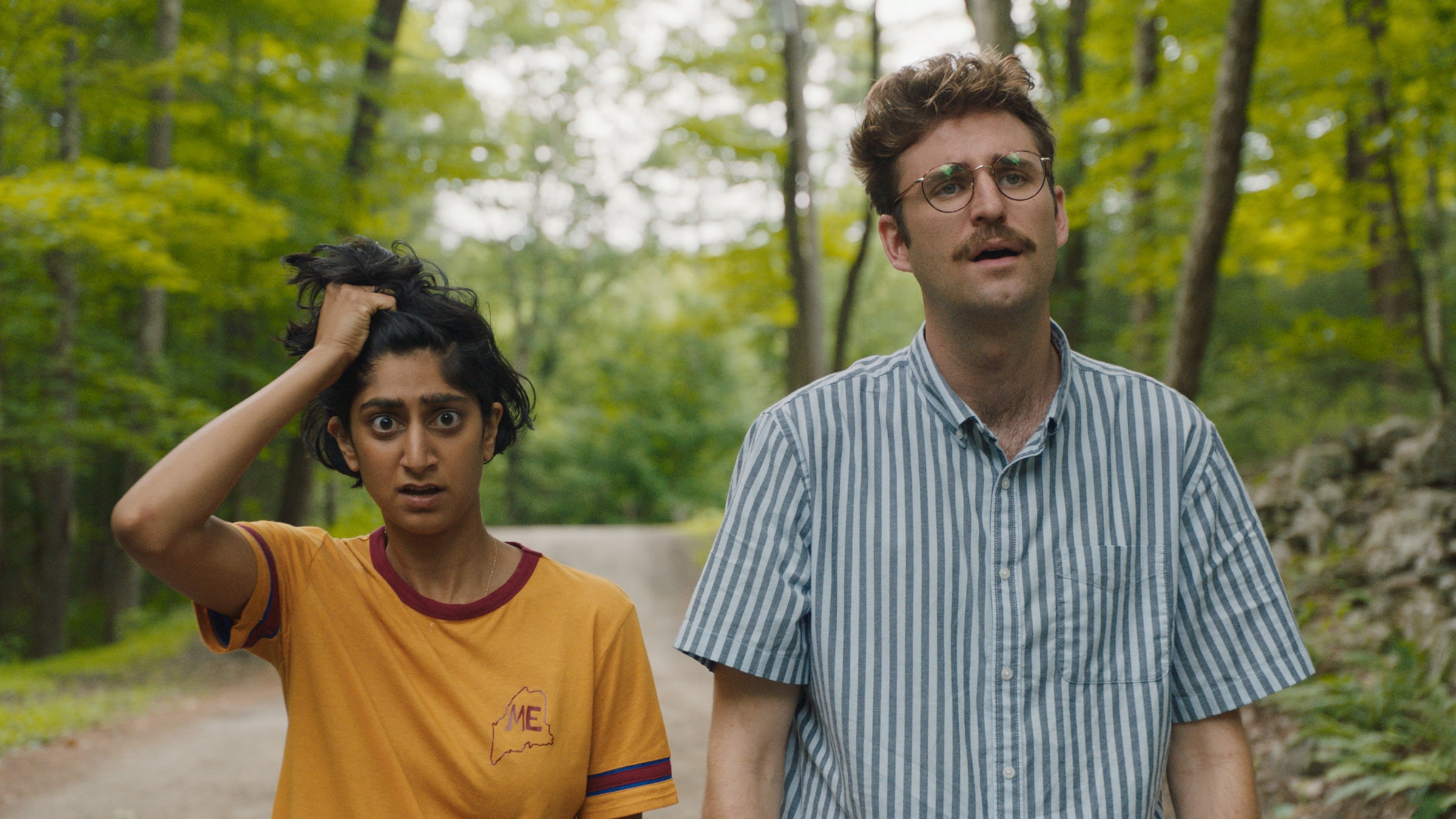 Though the movie was produced pre-COVID and premiered at Sundance in January, it all feels a little on the nose now.