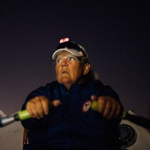 Madsen wanted to become the oldest woman—and first paraplegic—to row the 2,500 miles between California and Hawaii solo.