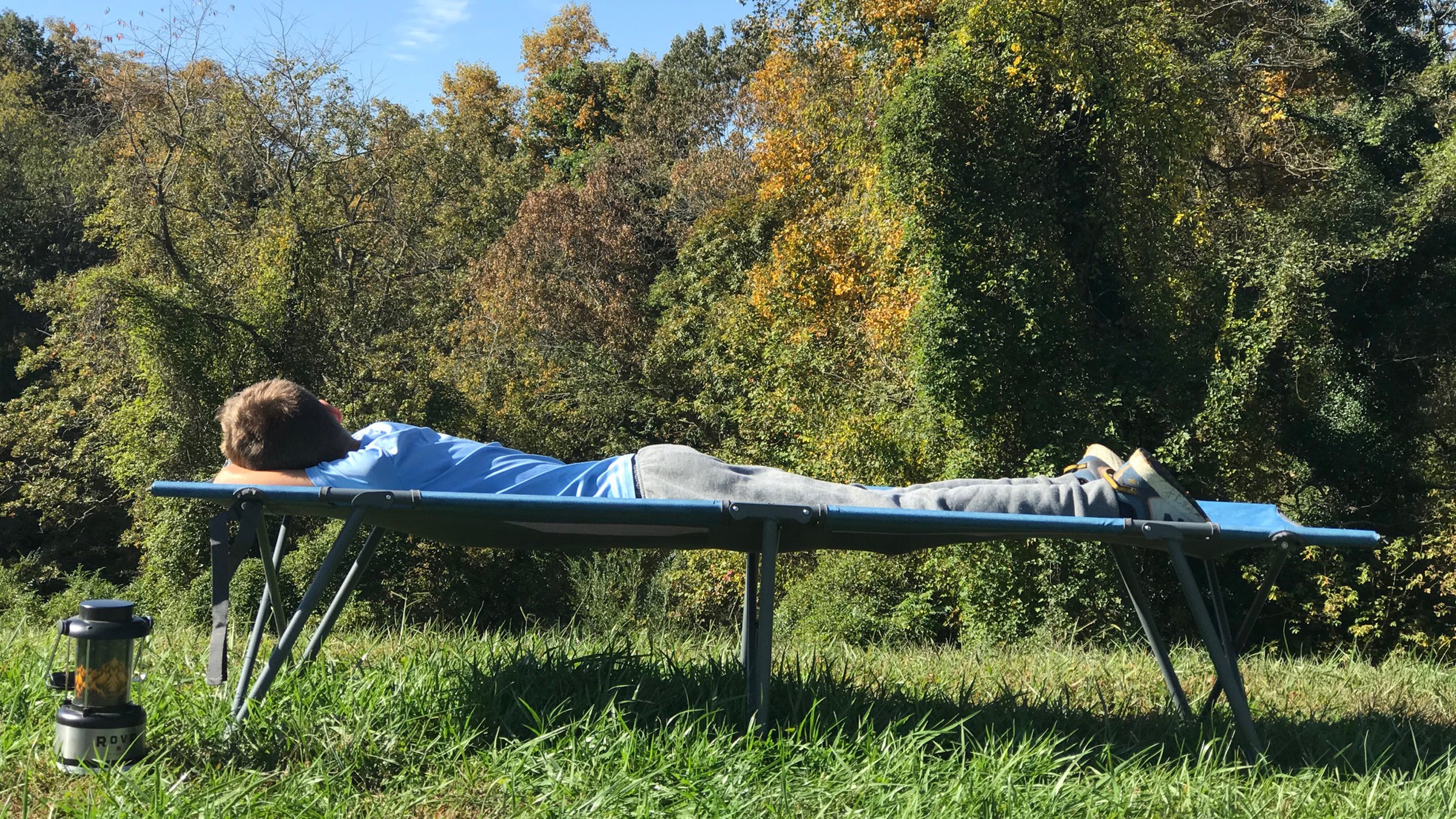 A Camp Cot Is the Key to Sleeping Well in the Woods