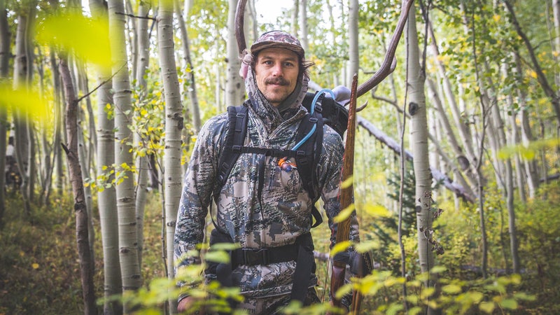 The author during his 2018 archery hunt.