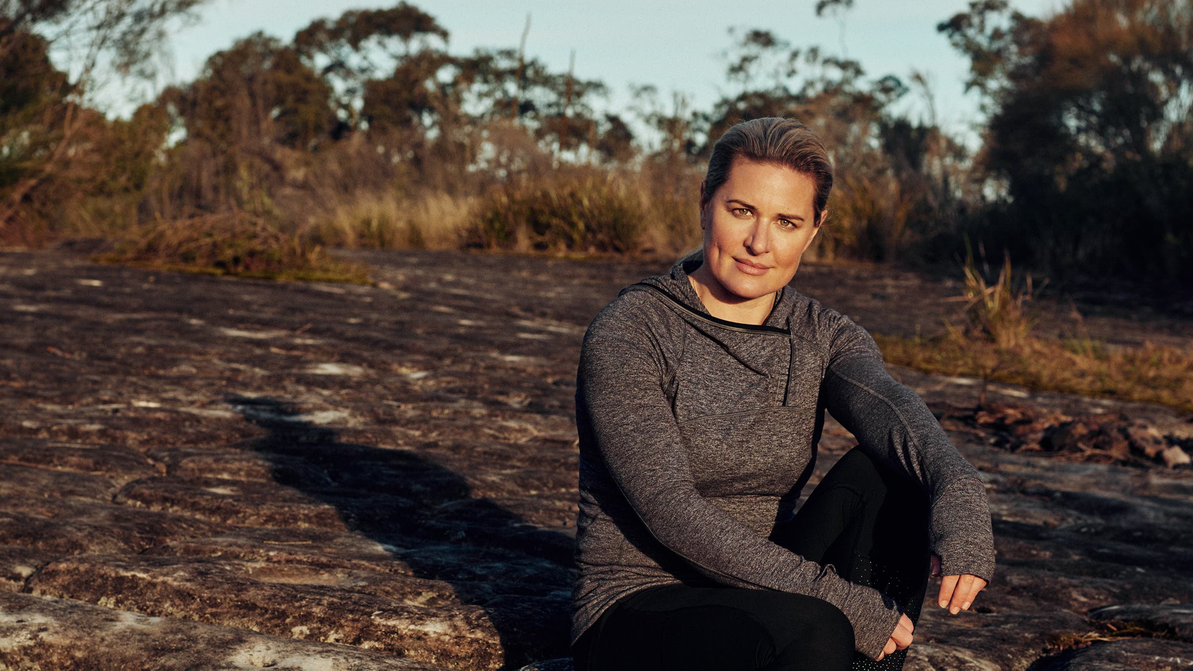 “A lot of the psych courses out there are very urban based,” says Baecher, pictured here in Australia.