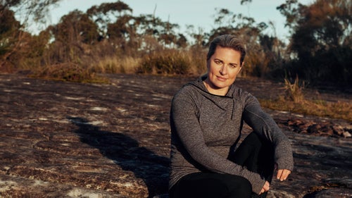 “A lot of the psych courses out there are very urban based,” says Baecher, pictured here in Australia.