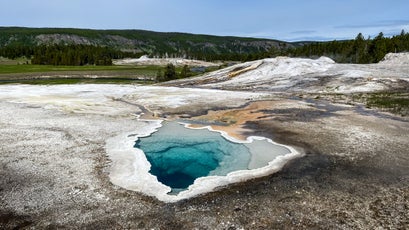 Hot spring at Upper Geyser Basin