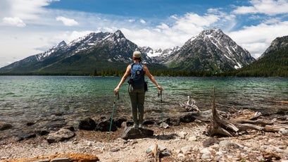 The author at Leigh Lake