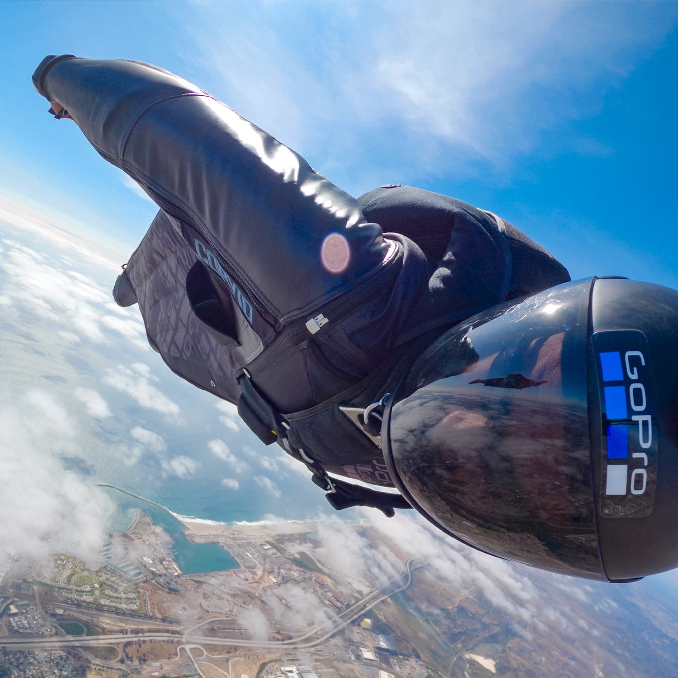 “I needed that trauma to work through my trauma,” Corliss says of BASE jumping. “I was fighting the fire burning in my mind with more fire.”