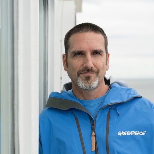 John Hocevar on the Arctic Sunrise