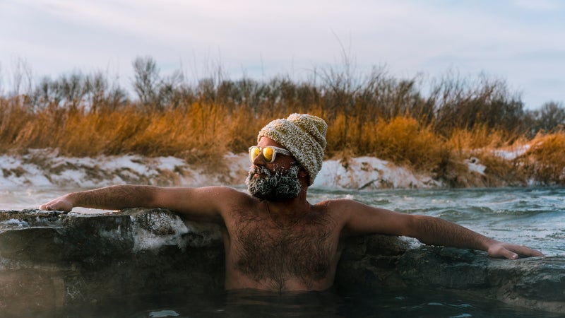 Hot springs in Montana