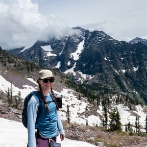 The author on Lincoln Pass