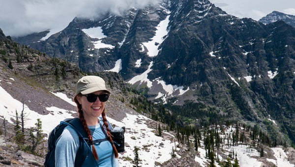The author on Lincoln Pass