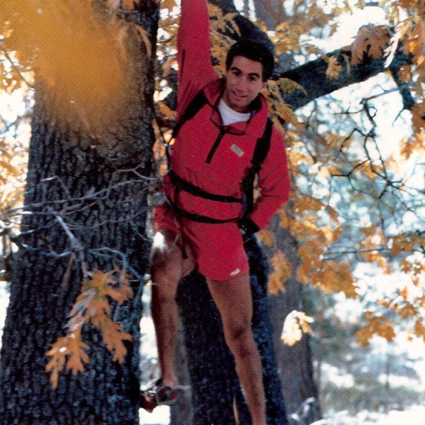The author in San Diego County’s Laguna Mountains circa 1985