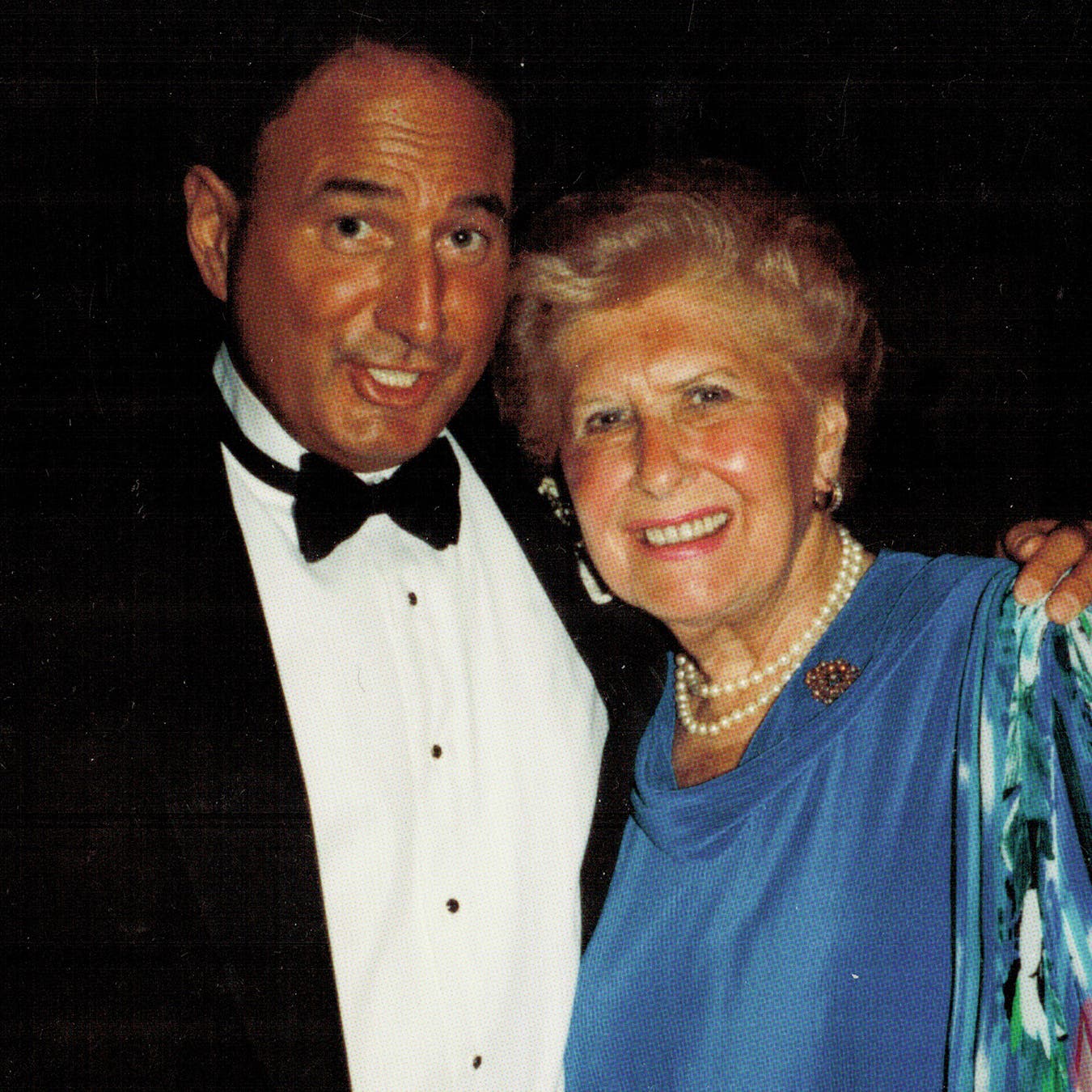 Richard with his mother, Ida “Dee” Levine