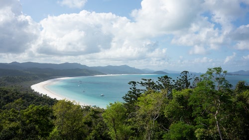 Whitehaven viewed from a nearby hike