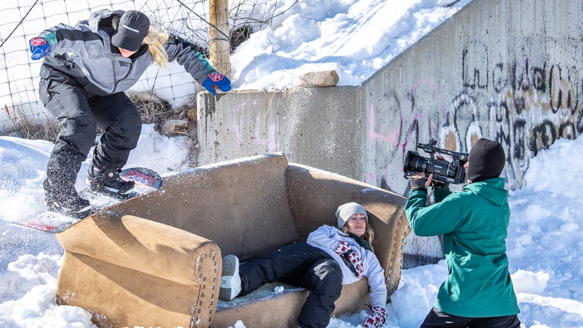 This All-Women Street Snowboarding Film Shreds