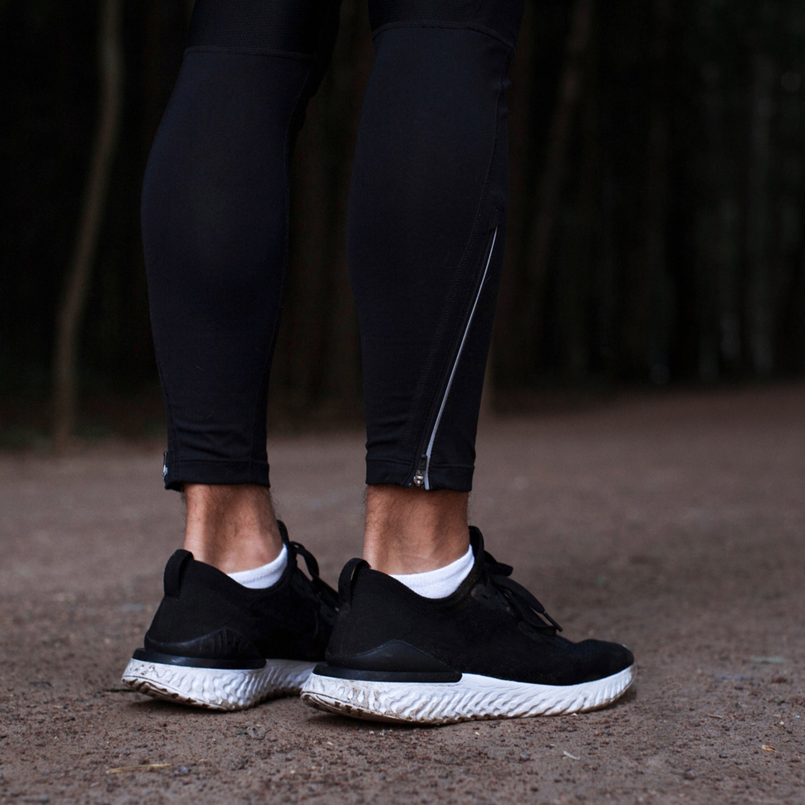 Reflective running clothing and trainers so you can be seen at