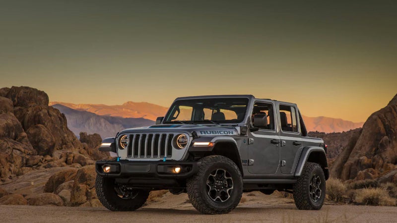 A plug-in hybrid, the Jeep Wrangler 4xE increases fuel economy and performance.