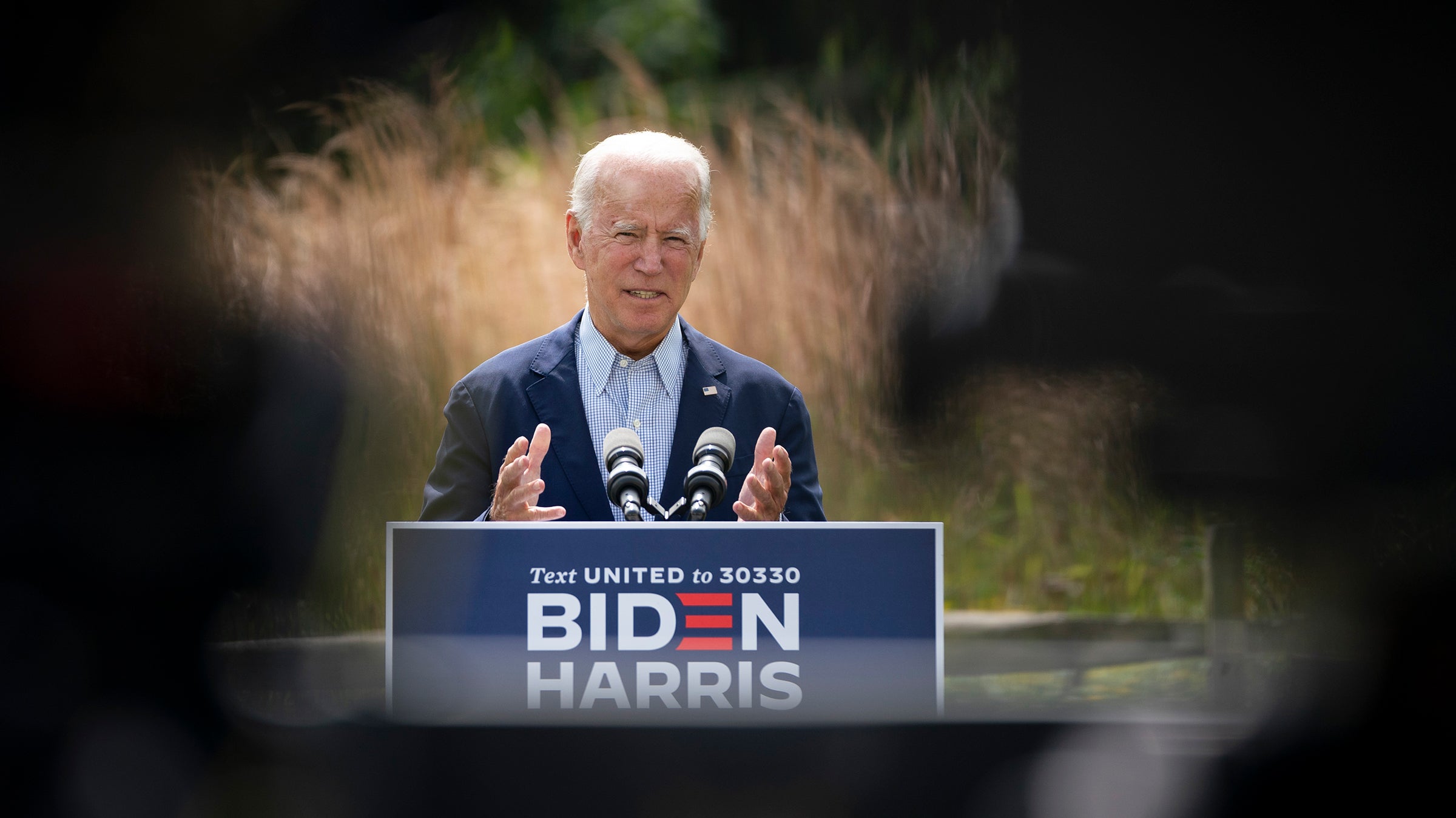 Presidential Candidate Joe Biden Campaigns In Wilmington, Delaware